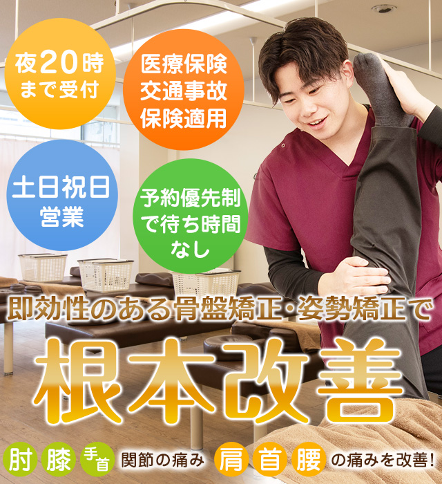 東武野田線馬込沢駅徒歩3分 馬込沢ひびき鍼灸整骨院